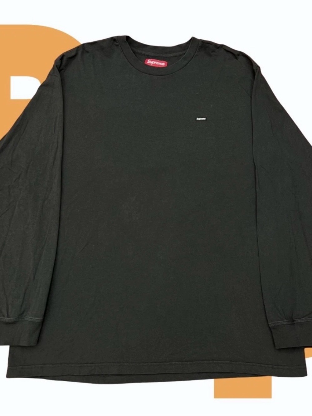 Supreme Small Box Logo Long Sleeve Tee (XX-Large)